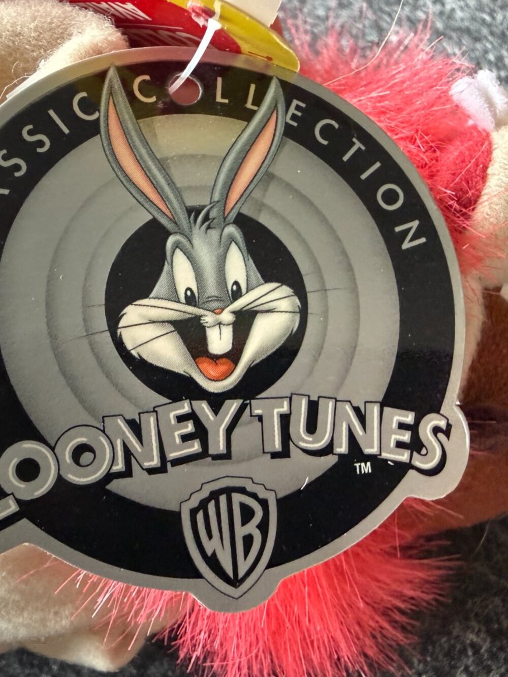 Vintage 1998 Looney Tunes Taz TNT Plush Applause - Picture 7 of 11